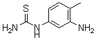 CAS 登录号：6492-48-4， N-(3-氨基-4-甲基苯基)-硫脲
