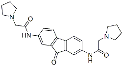 CAS#: 64953-57-7, N,N'-(9-Oxo-9H-Fluorene-2,7-Diyl)Bis[1-Pyrrolidineacetamide]