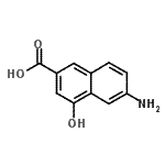 CAS#: 64955-20-0, 6-Amino-4-hydroxy-2-naphthoic acid