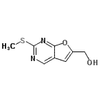 CAS#: 649558-78-1, [2-(Methylsulfanyl)furo[2,3-d]pyrimidin-6-yl]methanol