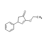 CAS 登录号：649570-74-1， 2-乙氧基-4-苯基-2-环戊烯-1-酮