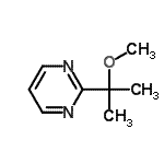 CAS#: 64958-55-0, 2-(2-Methoxy-2-propanyl)pyrimidine