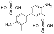 CAS 登录号：64969-36-4， [3,3'-二甲基[1,1'-联苯]-4,4'-二基]二铵二硫酸盐
