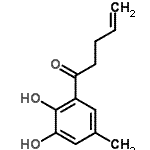 CAS 登录号：649756-22-9， 1-(2,3-二羟基-5-甲基苯基)-4-戊烯-1-酮