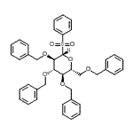 CAS 登录号：64978-34-3， (1S)-1,5-脱水-2,3,4,6-四-O-苄基-1-(苯磺酰基)-D-山梨糖醇