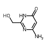 CAS 登录号：64994-47-4， 6-氨基-2-(羟基甲基)-4(1H)-嘧啶酮