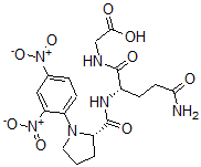 CAS 登录号：65080-33-3， 1-(2,4-二硝基苯基)-L-脯氨酰-L-谷氨酰胺酰-甘氨酸