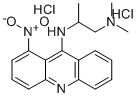 CAS#: 65094-73-7, 1-Nitro-9-((2-dimethylamino)-1-methylethylamino)-acridine dihydrochloride