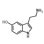 CAS#: 65099-56-1, 3-(2-Aminoethyl)-1H-indol-5-ol