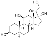 CAS 登录号：651-43-4， 别四氢皮质醇