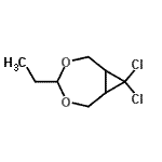 CAS#: 651035-93-7, 8,8-Dichloro-4-ethyl-3,5-dioxabicyclo[5.1.0]octane