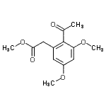 CAS#: 6512-33-0, Methyl (2-Acetyl-3,5-Dimethoxyphenyl)Acetate