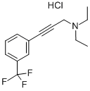 CAS#: 65126-78-5, N,N-Diethyl-3-(3-(Trifluoromethyl)Phenyl)-2-Propyn-1-Amine Hydrochloride