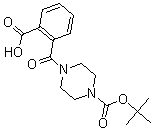 CAS 登录号：651293-35-5， 4-(2-羧基苯甲酰基)-1-哌嗪羧酸叔丁酯