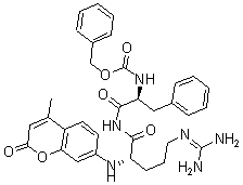 CAS#: 65147-22-0, N-[(Phenylmethoxy)Carbonyl]-L-Phenylalanyl-N-(4-Methyl-2-Oxo-2H-1-Benzopyran-7-Yl)-L-Argininamide