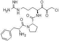 CAS#: 65149-23-7, D-Phe-Pro-Arg-Chloromethylketone