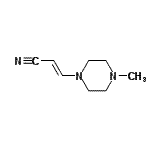 CAS#: 65157-87-1, (2E)-3-(4-Methyl-1-piperazinyl)acrylonitrile