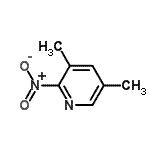 CAS#: 65169-41-7, 3,5-Dimethyl-2-nitropyridine