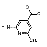 CAS 登录号：65169-64-4， 2-氨基-6-甲基异烟酸