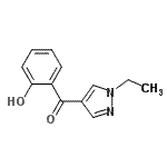 CAS#: 651727-57-0, (1-Ethyl-1H-pyrazol-4-yl)(2-hydroxyphenyl)methanone