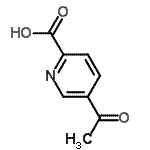 CAS#: 65184-39-6, 5-Acetyl-2-pyridinecarboxylic acid