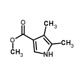 CAS#: 65185-06-0, Methyl 4,5-dimethyl-1H-pyrrole-3-carboxylate