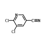 CAS#: 65189-15-3, 5,6-Dichloronicotinonitrile