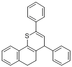 CAS#: 65193-63-7, 2,4-Diphenyl-5,6-Dihydro-4H-Naphtho(1,2-b)Thiopyran