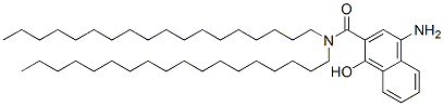 CAS 登录号:65208-33-5, 4-氨基-1-羟基-N,N-二(十八烷基)萘-2-甲酰胺