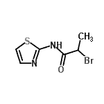 CAS#: 6521-08-0, 2-Bromo-N-Thiazol-2-Yl-Propanamide