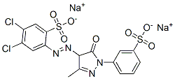 CAS#: 65212-76-2, Disodium 4,5-Dichloro-2-[[4,5-Dihydro-3-Methyl-5-Oxo-1-(3-Sulphonatophenyl)-1H-Pyrazol-4-Yl]Azo]Benzenesulphonate