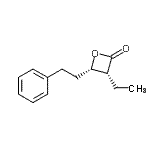 CAS 登录号：652150-88-4， (3R,4S)-3-乙基-4-(2-苯基乙基)-2-氧杂环丁酮