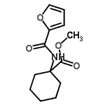 CAS 登录号：652171-09-0， 甲基1-(2-呋喃并基氨基)环己甲酸酯