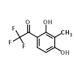 CAS#: 65233-60-5, 1-(2,4-Dihydroxy-3-methylphenyl)-2,2,2-trifluoroethanone