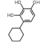 CAS#: 65240-45-1, 4-Cyclohexyl-1,2,3-benzenetriol