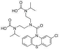 CAS#: 65241-05-6, Bis(1-Methylethylcarbamic Acid) 2,2'-(2-Chloro-10H-Phenothiazin-10-Ylcarbonylimino)Diethyl Ester