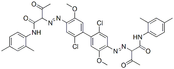 CAS 登录号：6528-35-4， 颜料黄 15