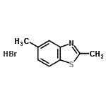 CAS#: 65287-15-2, 2,5-Dimethyl-1,3-benzothiazole hydrobromide (1:1)