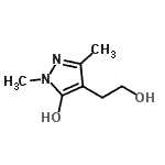 CAS#: 65288-02-0, 4-(2-Hydroxyethyl)-1,3-dimethyl-1H-pyrazol-5-ol