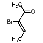 CAS 登录号：65304-44-1， (3Z)-3-溴-3-戊烯-2-酮
