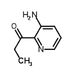 CAS 登录号：65327-16-4， 1-(3-氨基-2-吡啶基)-1-丙酮