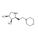 CAS#: 653570-94-6, (2S,3R,4S)-2-[2-(4-Morpholinyl)ethyl]-3,4-pyrrolidinediol