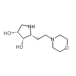 CAS#: 653571-02-9, (2R,3S,4R)-2-[2-(4-Morpholinyl)ethyl]-3,4-pyrrolidinediol