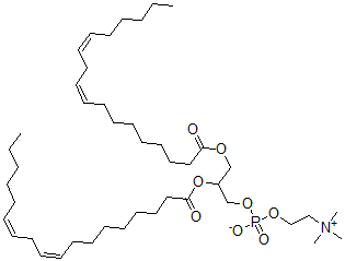 CAS 登录号：6542-05-8， 1,2-亚麻酰磷脂酰胆碱