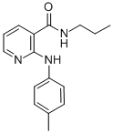 CAS#: 65423-29-2, 2-((4-Methylphenyl)Amino)-N-Propyl-3-Pyridinecarboxamide