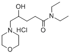 CAS#: 65446-85-7, N,N-Diethyl-gamma-Hydroxy-4-Morpholinepentanamide Monohydrochloride