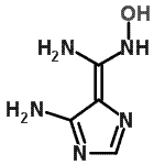 CAS 登录号：65456-71-5， (Z)-1-(5-氨基-4H-咪唑-4-亚基)-N-羟基甲烷二胺