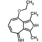 CAS#: 654636-34-7, 8-Ethoxy-1,3-dimethylcyclohepta[c]pyrrol-4(2H)-imine