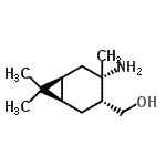 CAS#: 654680-82-7, [(1R,3R,4S,6S)-4-Amino-4,7,7-trimethylbicyclo[4.1.0]hept-3-yl]methanol