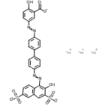 CAS#: 6548-26-1, Trisodium 2-Hydroxy-5-({4'-[(2-Hydroxy-3,6-Disulfonato-1-Naphthyl)Diazenyl]-4-Biphenylyl}Diazenyl)Benzoate